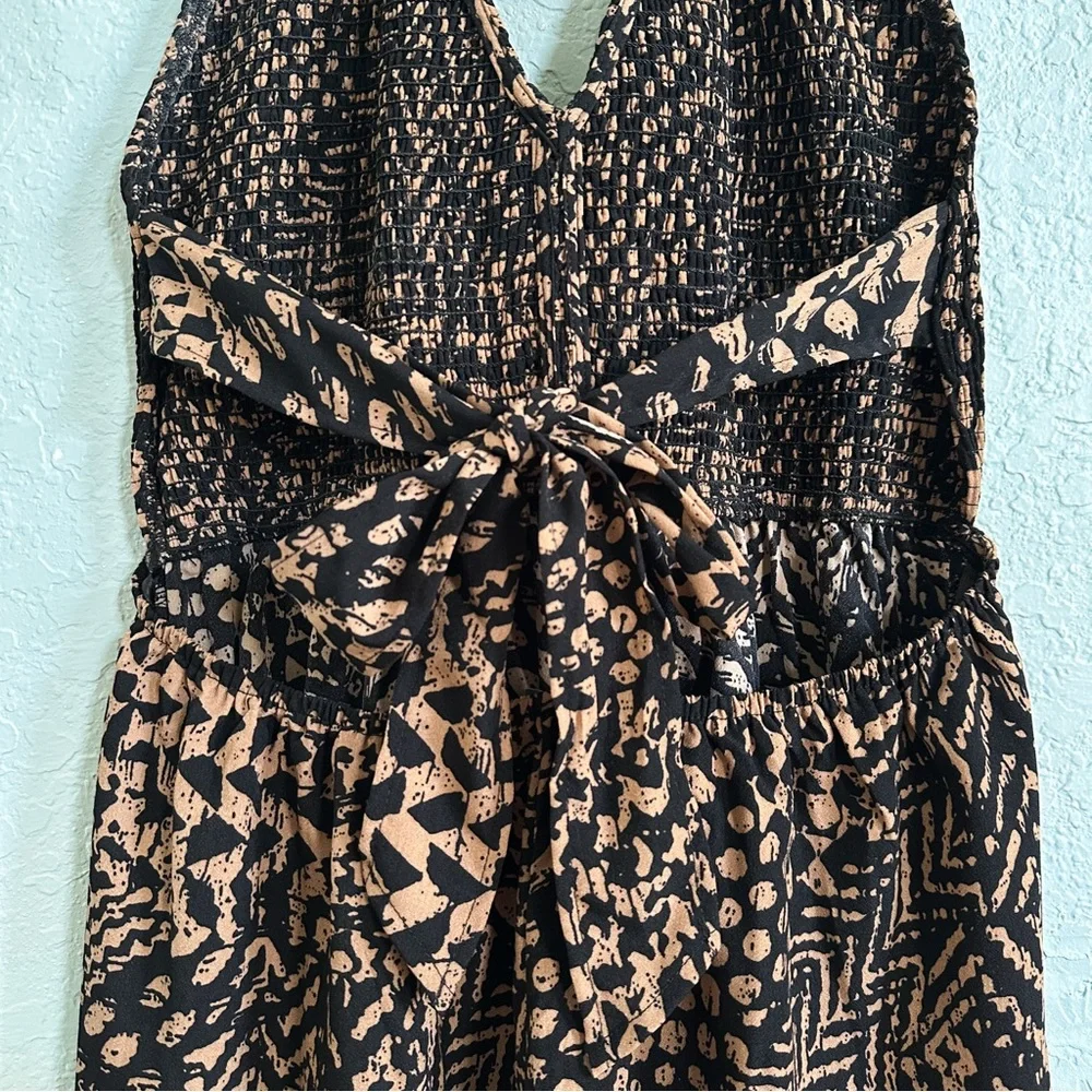 NWT•VICI•Boho Halter Neck Jumpsuit•Size Medium - Picture 9 of 16